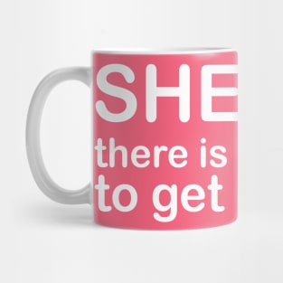 Pronouns: SHE/HER - there is no excuse to get it wrong *white text* Mug